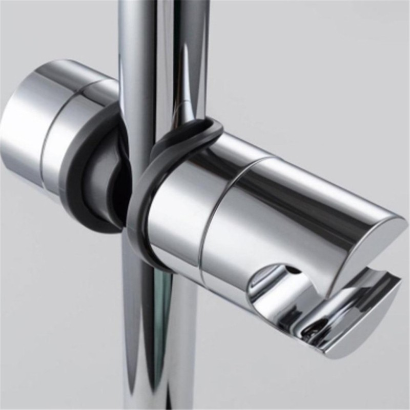 Universal Shower Bracket Shower Rail Holder 22~25mm ABS Chrome Shower Head Holder Bathroom Supplies Adjustable