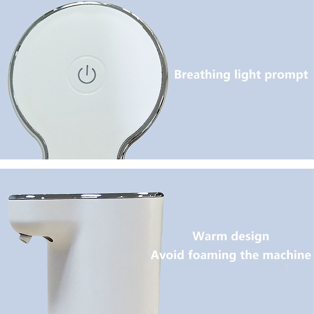 New Automatic Sensor Soap Liquid Dispenser with USB Charging Touchless Smart Hand Washing Machine Bathroom Liquid Soap Dispenser