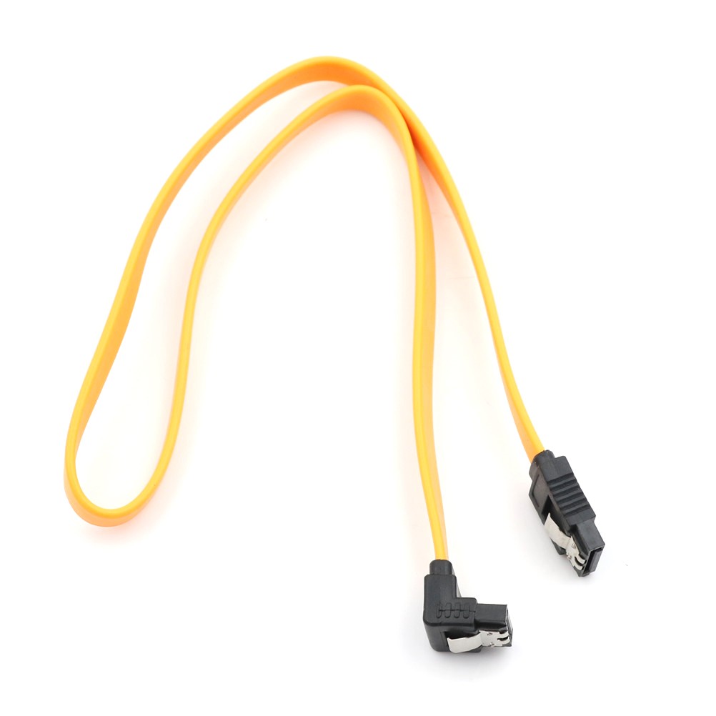 45cm SATA Right Angle SATA Cable 3.0 III SATA3 6Gb s SSD Hard Drive Data Direct Right Angle Cable 1pc