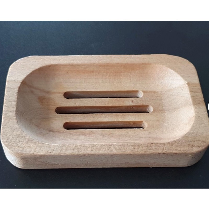 Bamboo Wood Natural Solid Soap Dish Bar Hole Rustic Model Design Soap Dispenser Hand Soap Bathroom Accessories