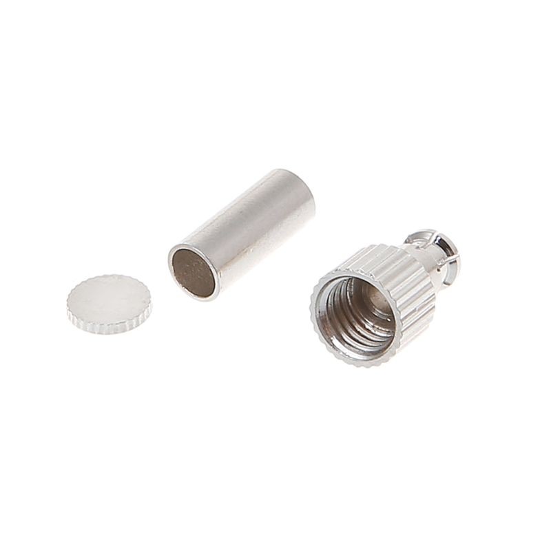 2 in 1 TS9/CRC9 Male Right Angle RF Coaxial Connector Adapter for RG174/178/316 LMR100