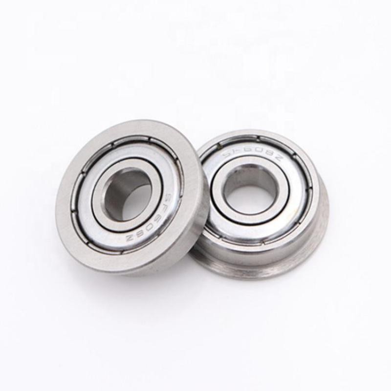 Free shipping 15pcs F689zz Size9*17*19*5mm high quality small deep groove ball flange bearing