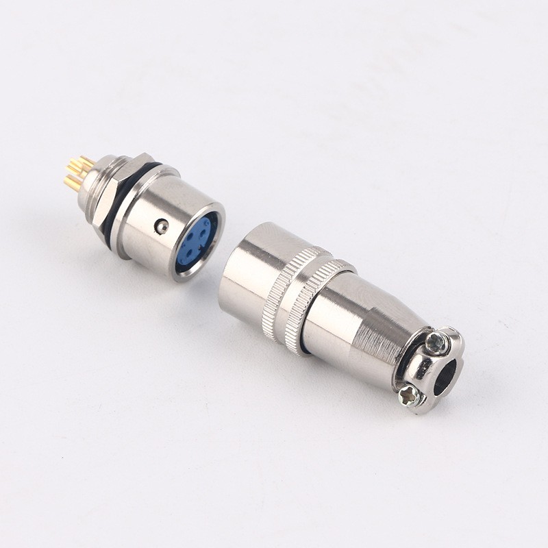 10 sets 10mm reverse XS10-2.3.4.5.6.7.8 screw aviation plug connector, XS10J2Y, XS10K2P, aviation plug cable connectors