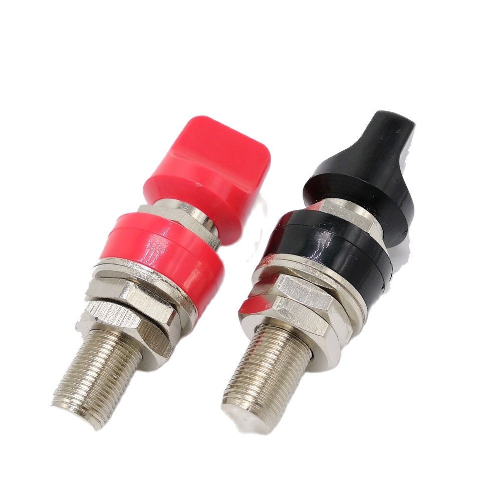 200A M12 Copper Binding Post 12mm High Current Terminal Whit 4mm Banana Socket 2pcs/lot