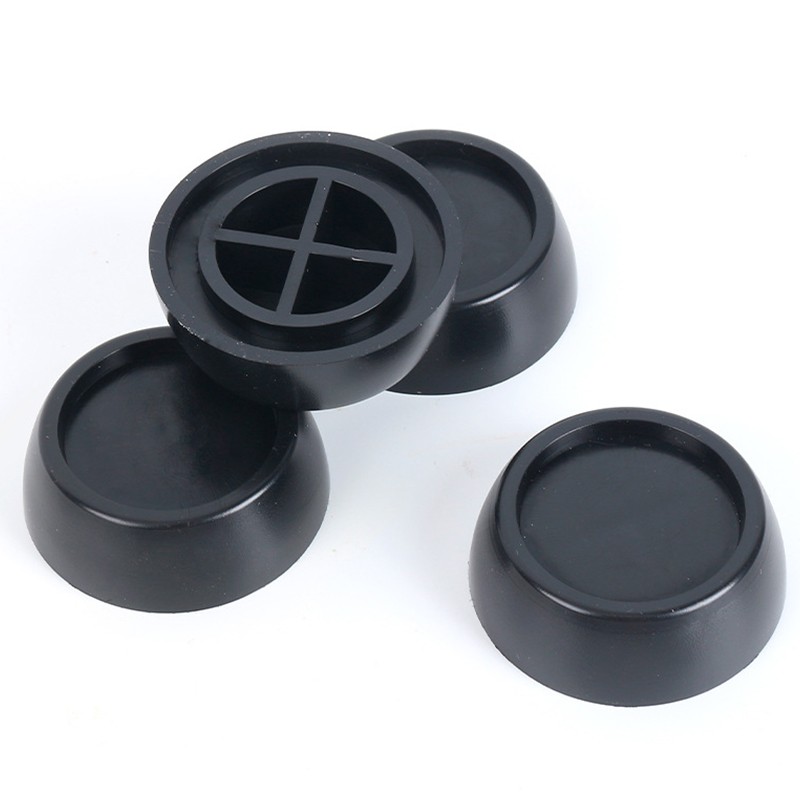 4pcs Rubber Home Foot Duty Washer Anti-slip Pad Anti-vibration Shake Free Pads Best Absorbing Shock Protection Tools