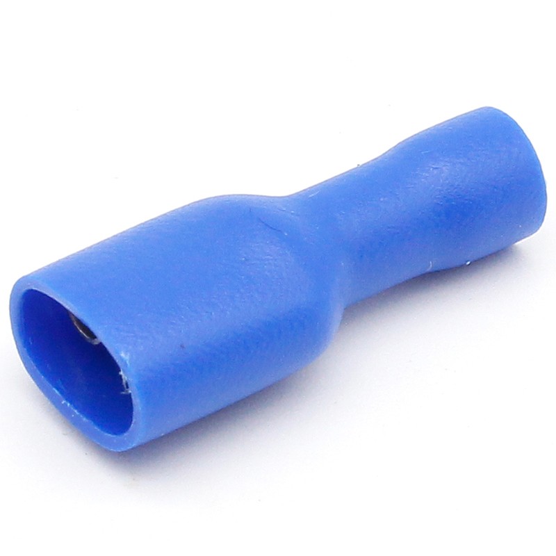 FDFD2-250*50 MDD2-250*50 16-14AWG BLUE Insulated Spade Crimp Wire Cable Connector Terminal Male/Female Kit 100PCS 50pair