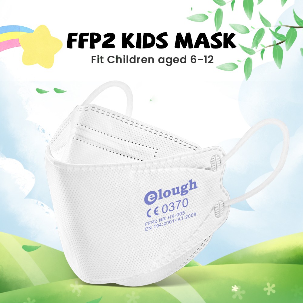 FPP2 Approved Children Mask FFP2Fan Kids Korean Fish Mask Respirator Mask FFP 2 KN95 Face Masks pff2 ffp2reuse zable FFPP2