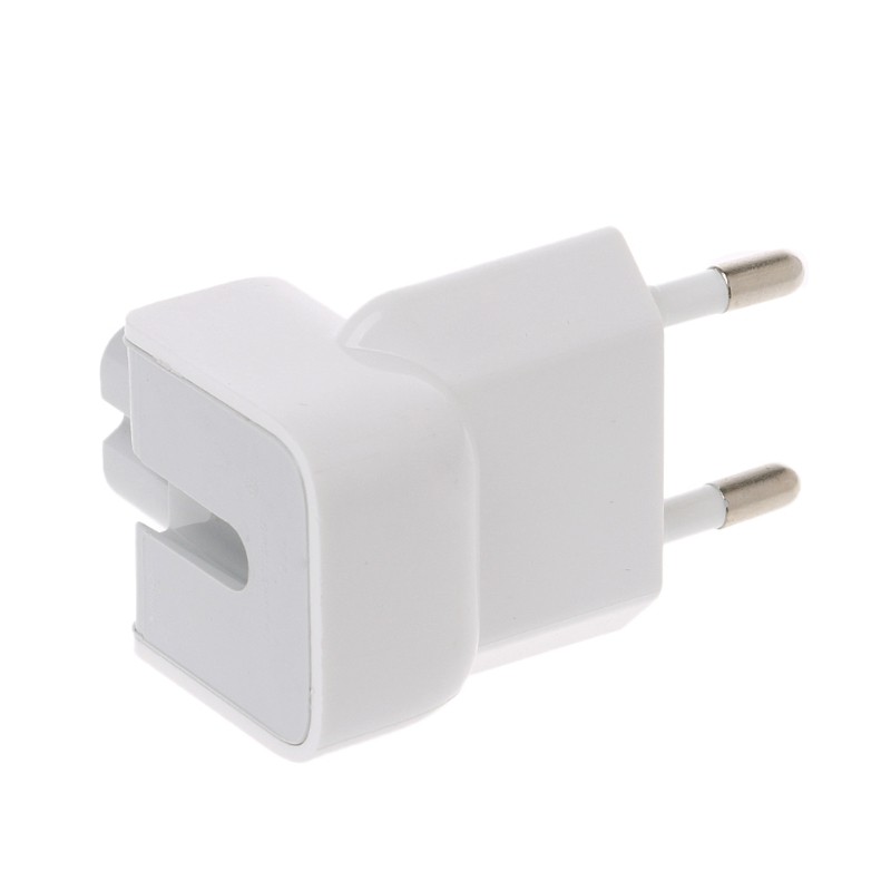 New Arrival US to EU Plug Travel Charger Adapter Power Supply Adapter for Apple MacBook Pro/Air/iPad/iPhone HR