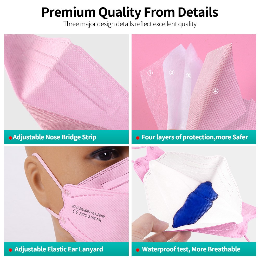 ffp2masque mascarilla fpp2 certified korean respirator industrial mask KN95 reusable ffpp2 fish mask