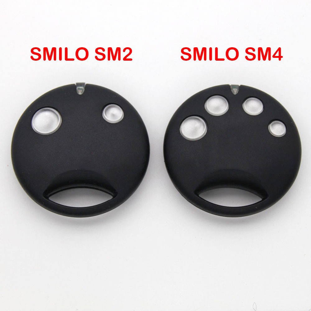 New SMILO SM2 SM4 Remote Control Garage Door Command Wireless Transmitter for SMXIS SMX2 OXI OX2 SMXI SMX2R Receiver Switch