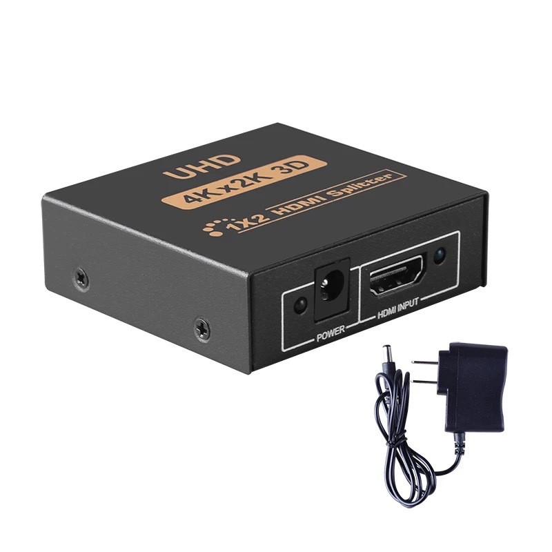 New Compatible HDMI Splitter 4k Full HD 1080p Video HDMI Converter Compatible 1X2 1X4 Split 1 in 2 Out for HDTV DVD