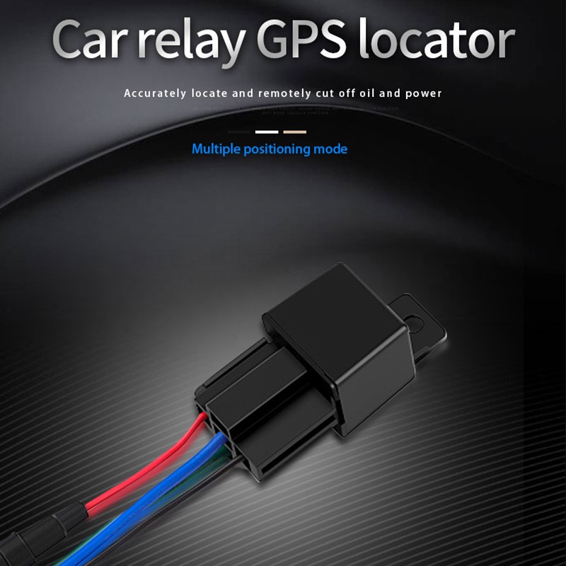 Mini GPS Tracker C13 Car Locator Relay Motorcycle Anti-theft Wire Tracking Locator Hidden Design Cut Fuel GPS