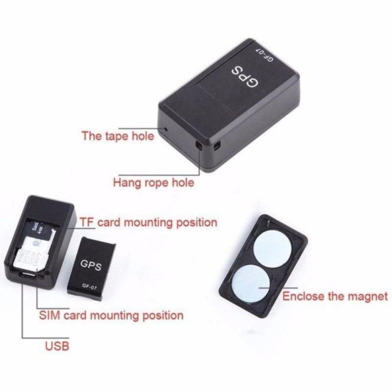 GF07 Magnetic Vehicle Tracker Small GPS Real Time Tracking Locator Device Magnetic Portable GPS Real Time Vehicle Locator