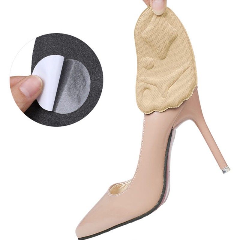 Women Insoles for Shoes High Heel Cushion Adjust Size Adhesive Heels Pads Liner Grips Protector Sticker Pain Relief Foot Care Insert