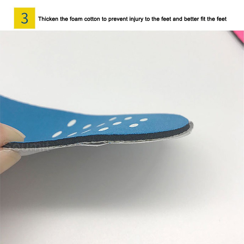 Invisible Insole Self-adhesive Anti-Slip Beach Shoe For Men Women Outdoor Shoe Insole Waterproof Barefoot