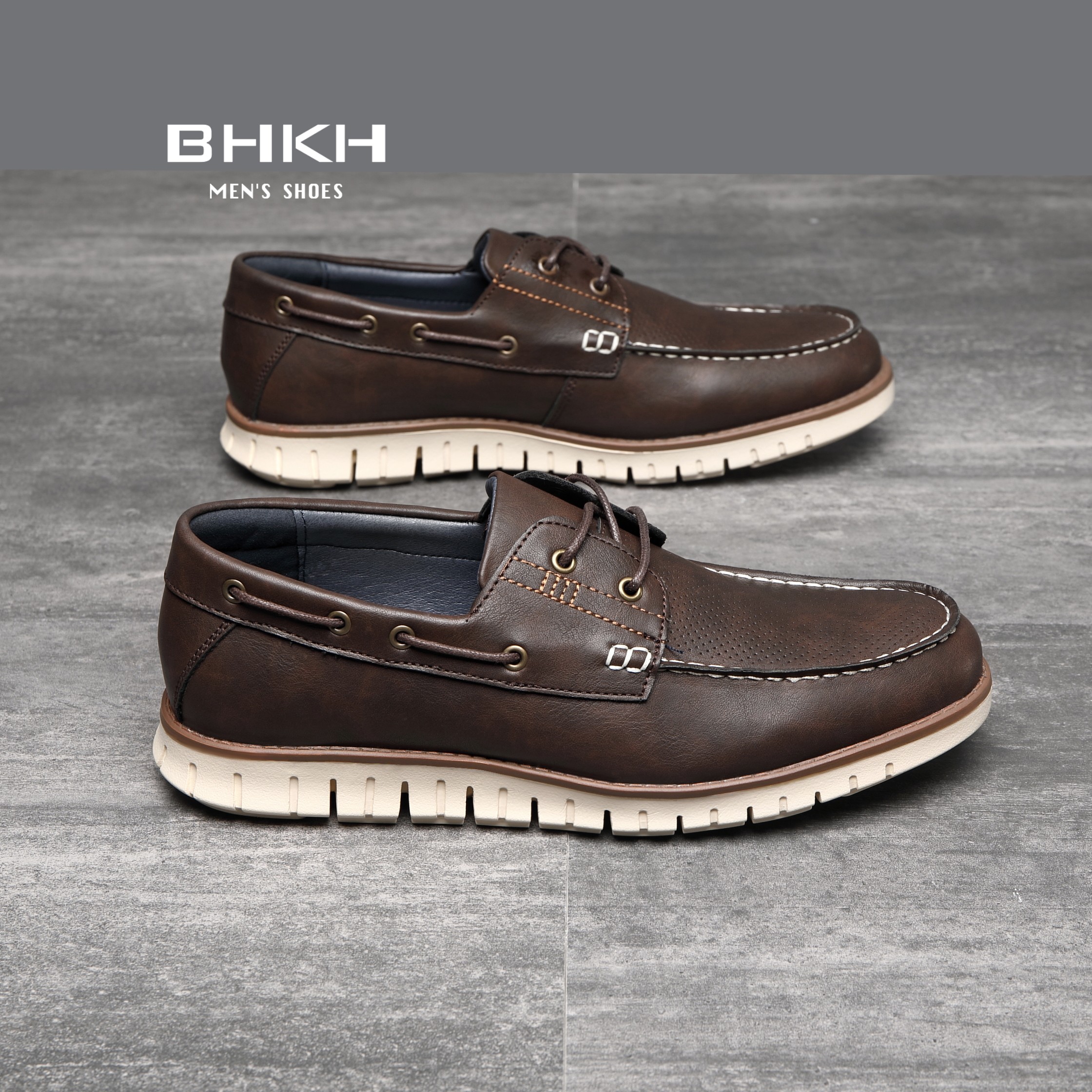 BHKH New Mens Loafers Shoes Spring/Summer Fashion Men Casual Shoes Comfortable Smart Work Casual Office Men Shoes