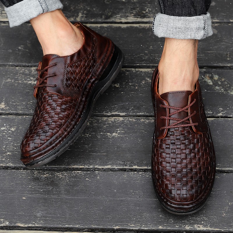 Brand fabric sneakers outdoor breathable shoes slip on flat shoes male footwear men shoes quality leather men driving shoes