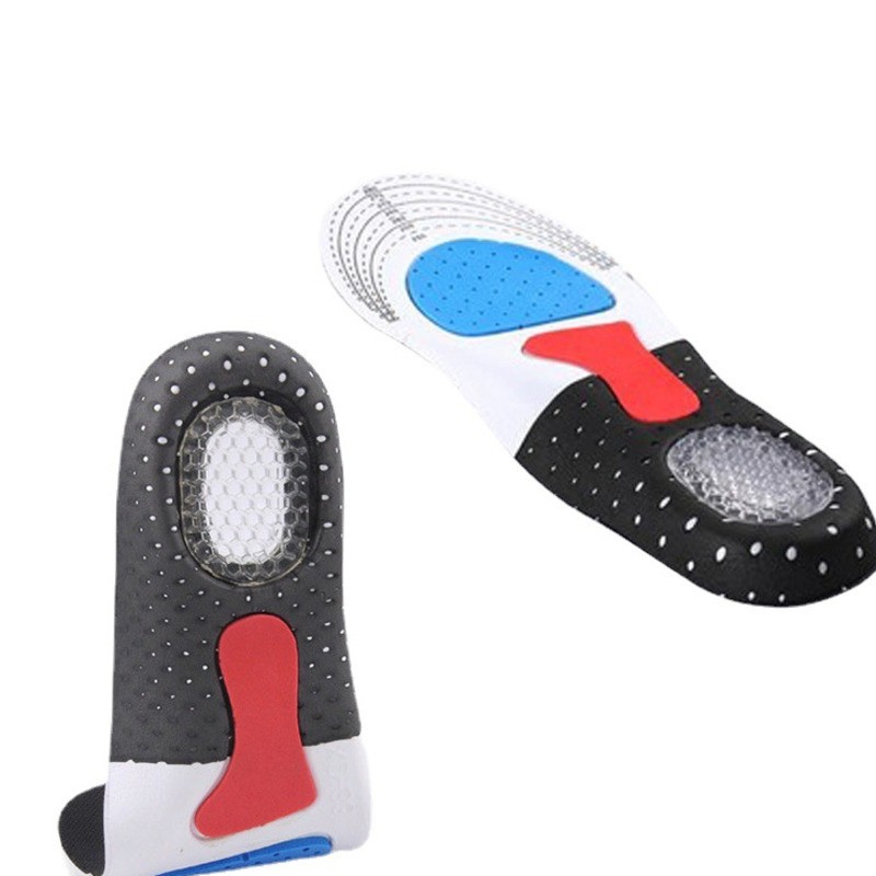 Cuttable Silicone Insoles for Shoe Men Women Orthotic Arch Support Sport Shoe Pad Soft Running Insert Cushion Memory Foam Insole