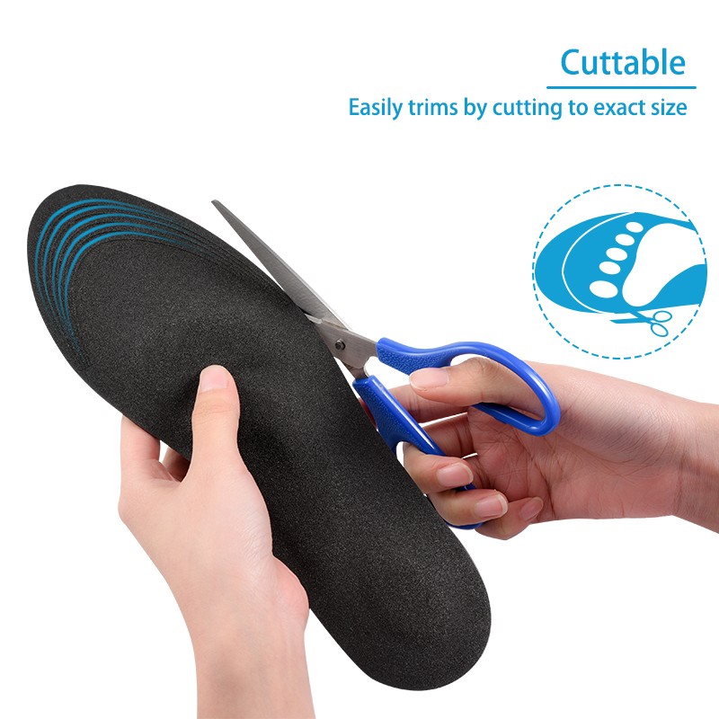 4D Massage Insoles Soft Sponge Arch Support Orthotic Foot Inner Pads For High Heel Shoes Men Women Cushion Soles Spurs