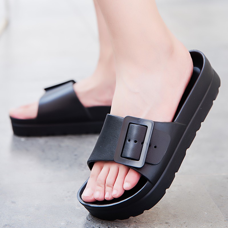 الصيف Birkenstock المرأة منصة النعال 2022 صنادل أرضية المرأة مشبك حذاء كاجوال شاطئ الوجه يتخبط Sandalias Mujer