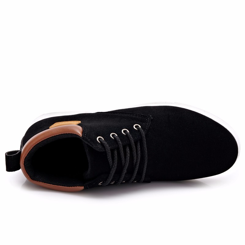 Yyo-Men's casual shoes, lace-up cotton shoes, high youth style, best fashion, spring and autumn