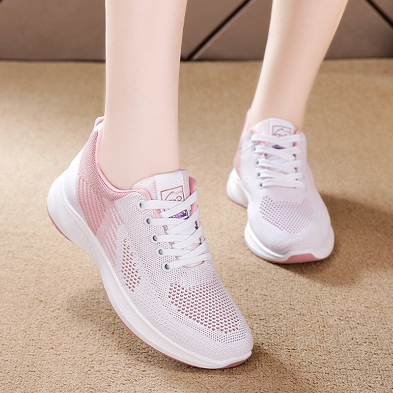 Women Casual Shoes Fashion Breathable Walking Mesh Flat Shoes Woman Sneakers Women 2022 Tenis Feminino Women's Shoes