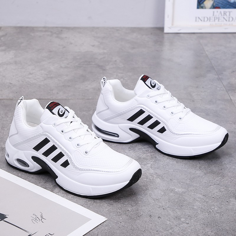 Air Cushion Sneakers Running Shoes New Men's Versatile Casual Men's Shoes Fashion Sneakers Lace Up 2022 Non-slip Walking Shoes