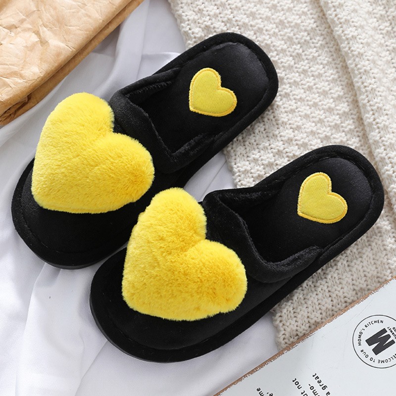 Women Smiley Face Flower Slippers Fashion Fluffy Winter Warm Slippers Woman Cartoon Animals Indoor Slippers Funny Shoes