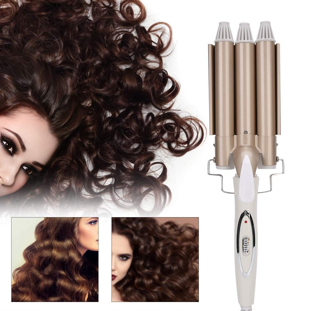 Electric Hair Curler Curling Iron Spirals Five Roller Corrugated Tubes Ceramic Deterrent Irons Volume Perm Volume Styling