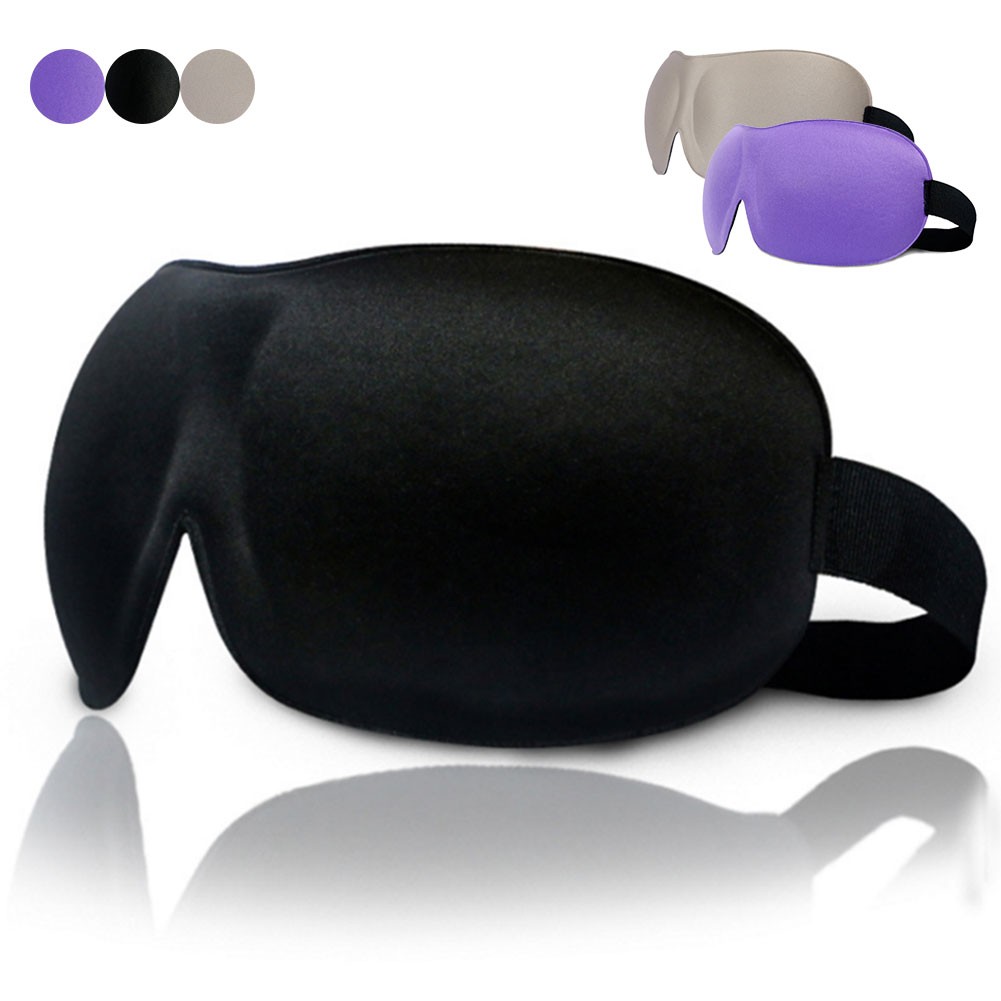 لينة eyemask النوم ثلاثية الأبعاد قناع عين للخارجية السفر النوم مبطن الظل غطاء الراحة الاسترخاء الغمامة الأنف جسر حماية