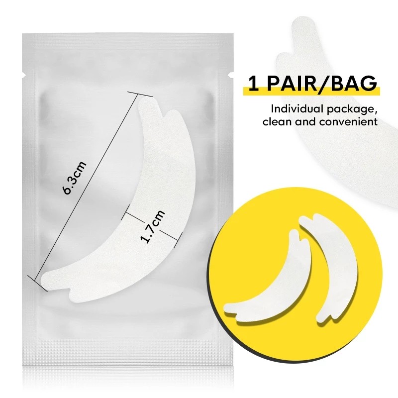 Micro Foam Eye Pads 50 Pairs/Lot Lint Free Eye Patch Soft Eyelash Extension Professional Eye Patches For Eyelash Extension