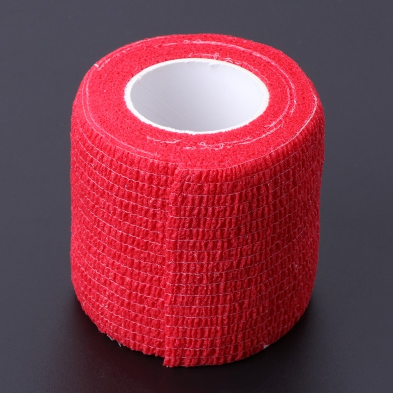 6pcs Disposable Self-Adhesive Elastic Bandage For Handle Grip Tattoo Tube