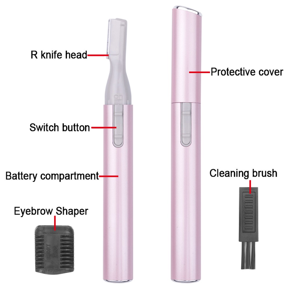 Electric Hair Remover Eyebrow Trimmer Scissors Epilator Men Razor Cutting Machine Lady Makeup Mini Shaver Razor