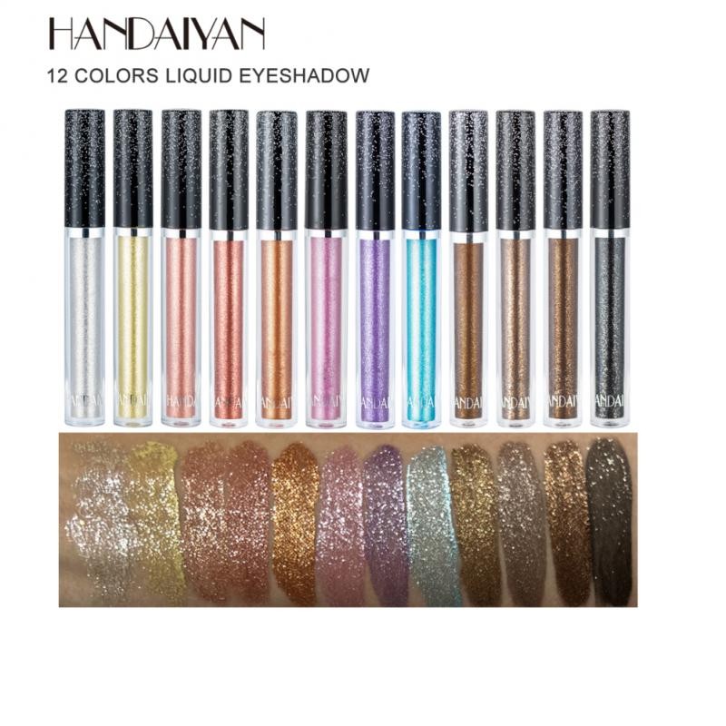 Shiny Diamond Eye Shadow Waterproof Pearlescent Sequin Liquid Eye Shadow Shiny Lying Silkworm Pen Eye Makeup