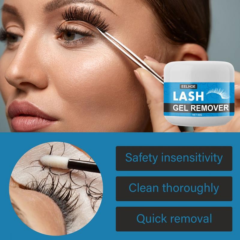 Eyelash Glue Remover Professional False Eyelashes Extension Glue Remover Cream Smell Smell Glue Adhesive Makeup Gel Tool