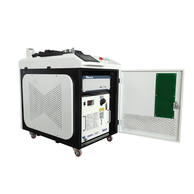 1000w 1500w 2000w laser rust remover dust old paint laser cleaner hand held fiber laser cleaning machine