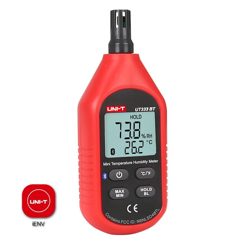 UNI-T UT333BT UT353BT UT363BT UT383BT Digital Humidity Meter Mini Anemometer Light Meter Lux Digital Sound Meter