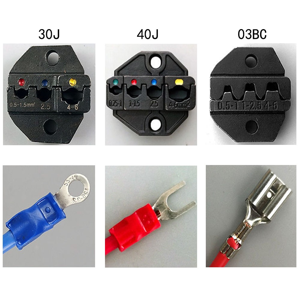 Crimping Jaw Pliers HS-03BC/30J/40J/10A/10WF/35WF/103/256N/06WF2C/05H for Crimping Terminals