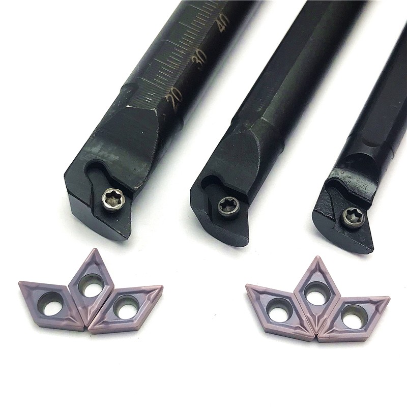 DCMT070204 UE6020 Carbide Inserts for S08K-SDUCR07 S10K-SDUCR07 S12M-SDUCR07 S14N S16Q-SDUCR07 Internal Turning Tool Holder