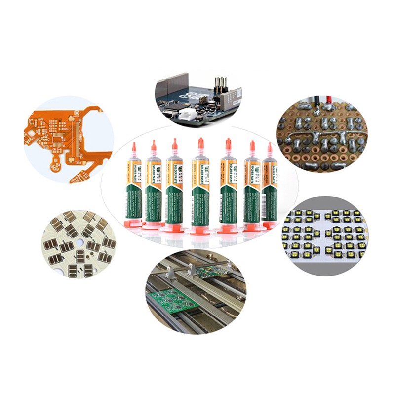 38g Tin Soldering Paste Welding Supplies Melting Point Medium Temperature 183C No Clean Liquid Syringe Flux Soldering Repair Tools