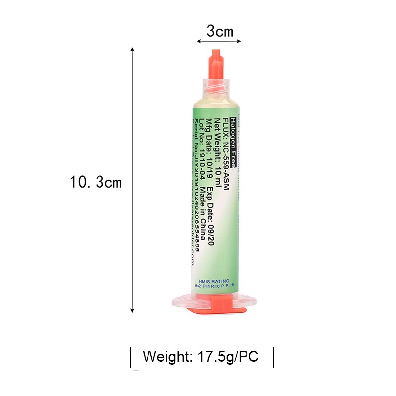 Paste 100% Original AMTECH NC-559-ASM BGA PCB No Clean Soldering Paste Advanced Soldering Oil Flux Grease 10cc Soldering Repair Paste