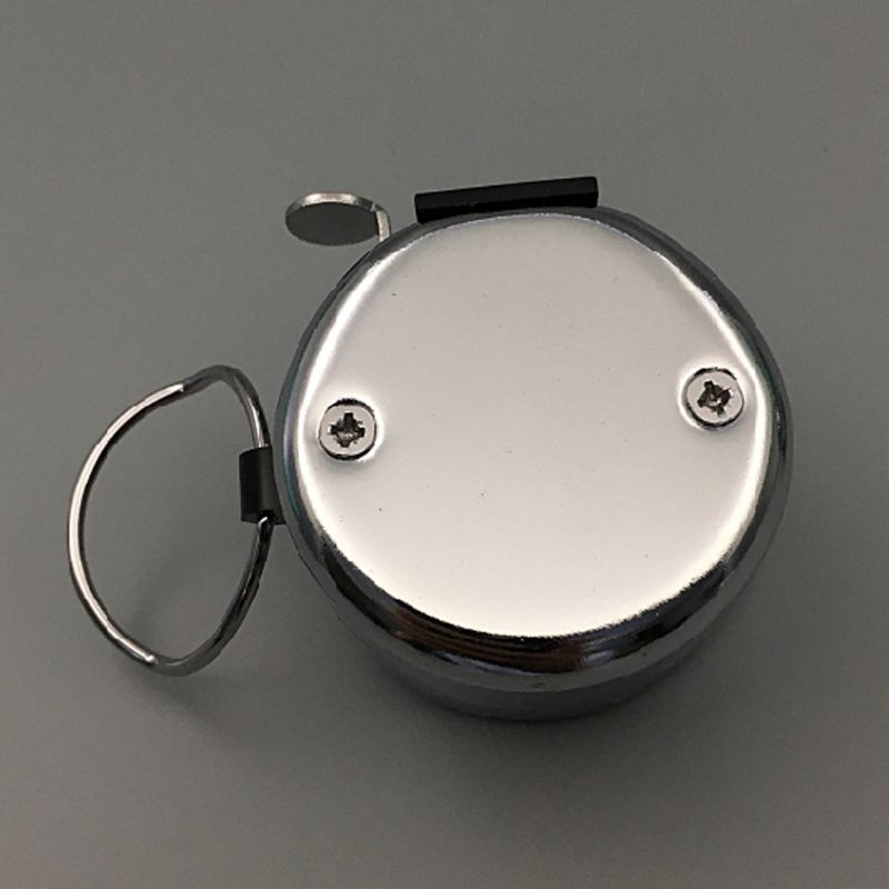 Stainless Steel Hand Recorder Counter 4 Digit Mechanical Clicker With Finger Ring M19 20 Dropship