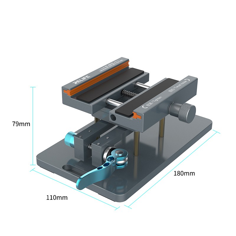 RL-601S Universal Rotating Fixture for Phone 12Promax 11 8 Back Glass Broken Battery Motherboard Repair Disassembly Clamp