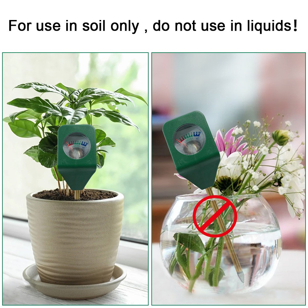 Soil Moisture Sensor Meter Metal Detector Probe Gardening Plant Flower Water Analyzer Testing Instrument Humidity