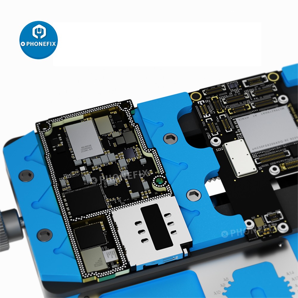 Mijing K23 Pro Universal PCB Stand Double Shaft Jig Fixture for iPhone Samsung Phone PCB IC Chip Motherboard Soldering Tools