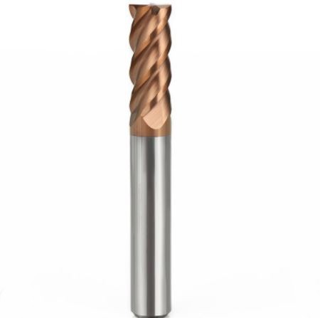 HRC68 Solid Carbide End Mills 4 Flute Tungsten Steel Coating DLC ​​Milling Notch Profiling Face Milling Cutter for SUS Die Steel