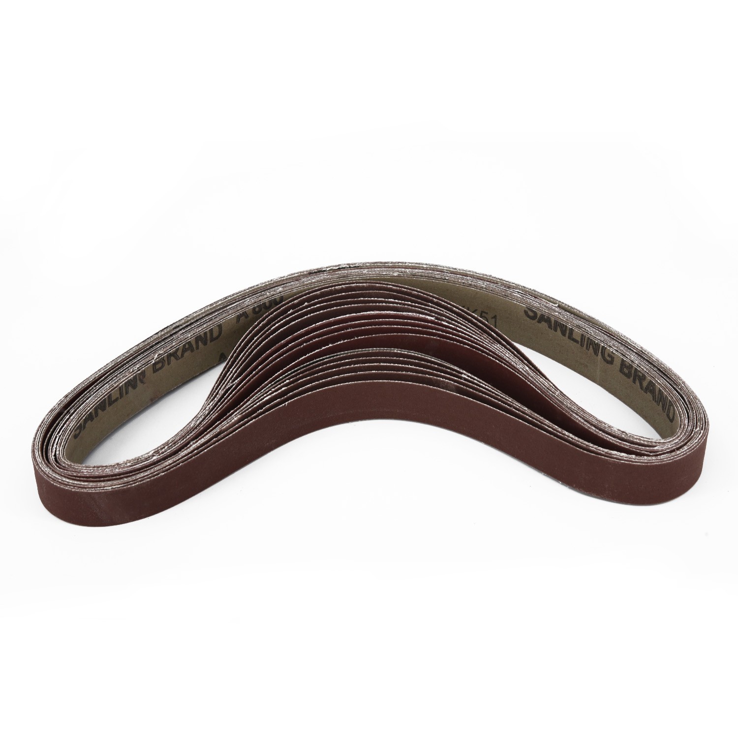 1 x 30 inch sanding belts, 15 pcs, 600 800 1000 high grit, aluminum oxide 25mm width/1 inch length 762mm/30 inch