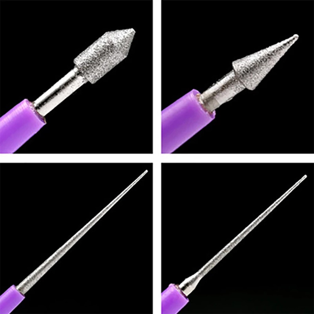 4pcs/lot Diamond File Needle Set Wood Rasp Lapidary Ceramic Sharpening Tool Gringding Carving Repair Cutting Files Kit