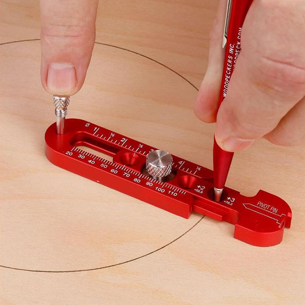 Woodworking Drawing Compass Circular Drawing Tool Adjustable Measuring Tool Woodworking Scrib Gauges Industrial Drawing