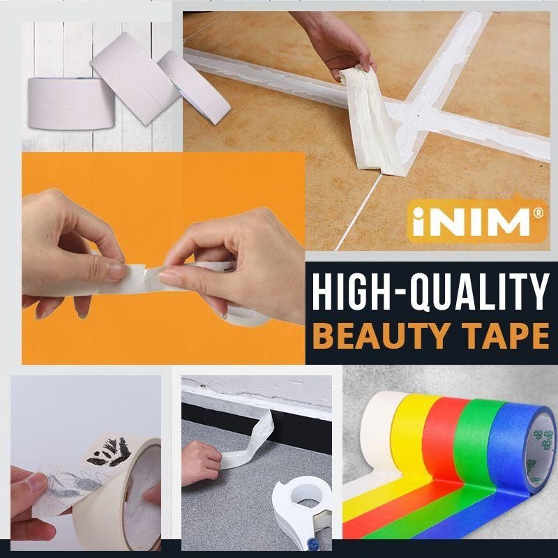 INIM® Easy Filler Tape Sticker Machine Masking Tape Applicator Tape Machine for 1.88-2" x 60 yards Standard Tape Dropshipping